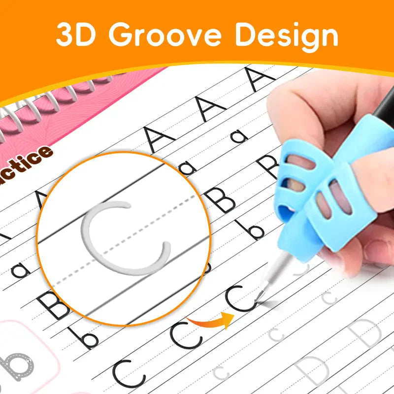 MagicTrace™ Reusable Writing & Learning Set – Makes Handwriting Fun for Kids